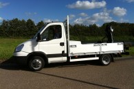 iveco open laadbak met kraan