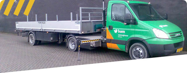 Aanhangwagen-Open-Laadbak