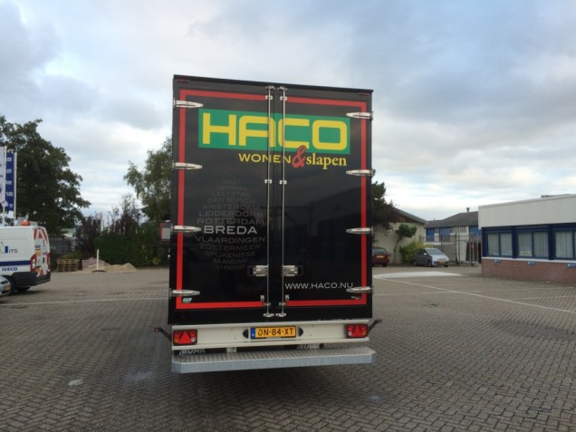 BE oplegger Haco Breda